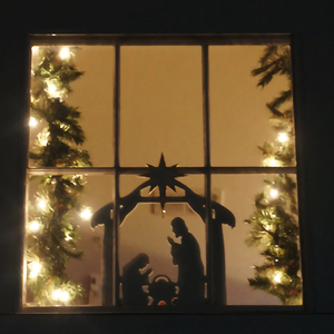 Nativity Outdoor Lights